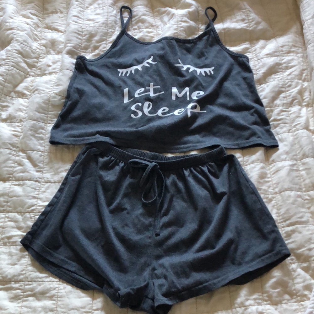 Shein Pajama Set “Let Me Sleep”